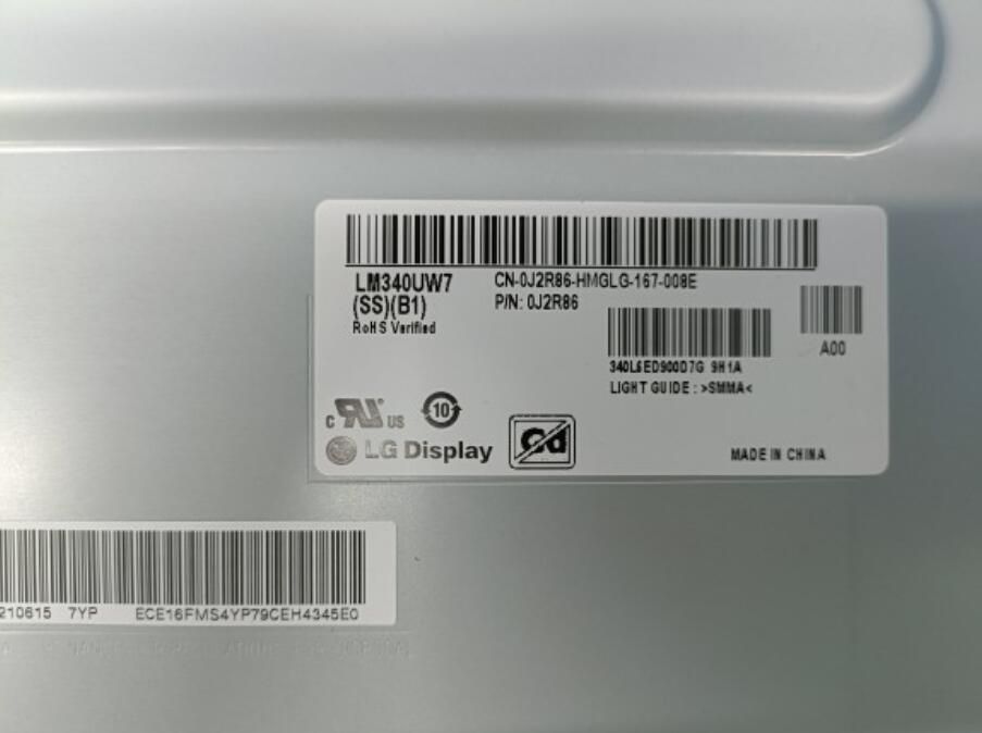 Original LM340UW7-SSB1 LG Screen 34.0" 3440*1440 LM340UW7-SSB1 Display