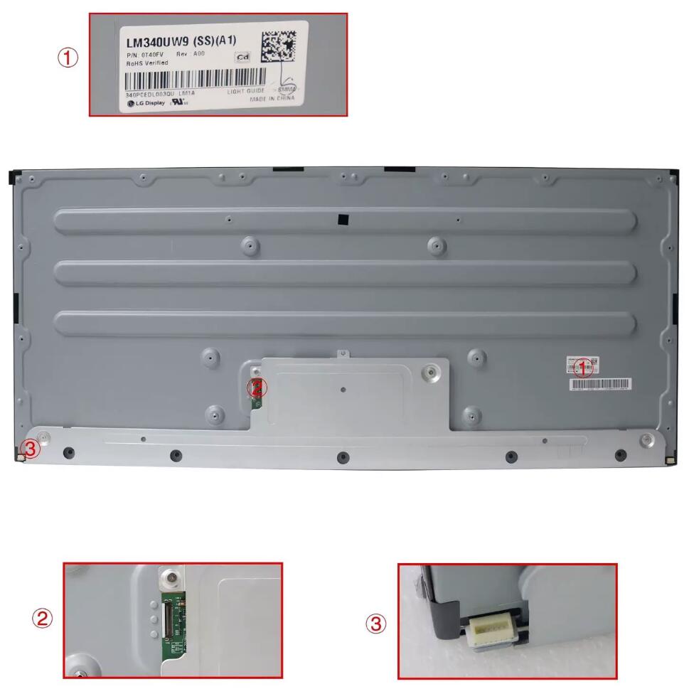 Original LG LM340UW9-SSA1 Screen 34" 3440*1440 LM340UW9-SSA1 Display