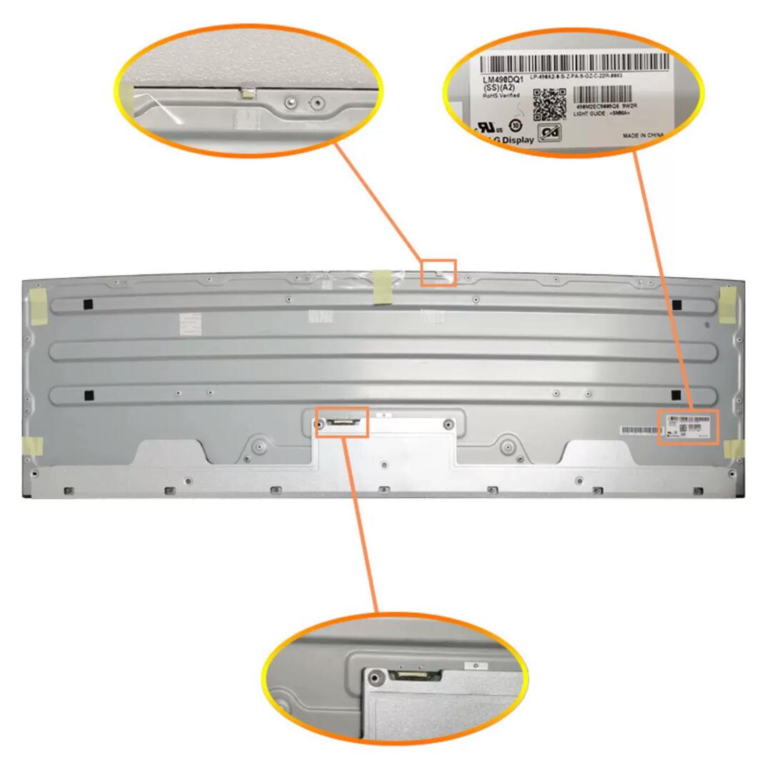 Original LM490DQ1-SSA2 LG Screen 49.0" 5120*1440 LM490DQ1-SSA2 Display