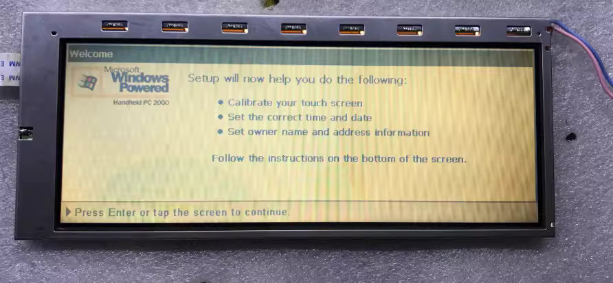 Original LM7M632 Sharp Screen 6.5" 640×240 LM7M632 Display