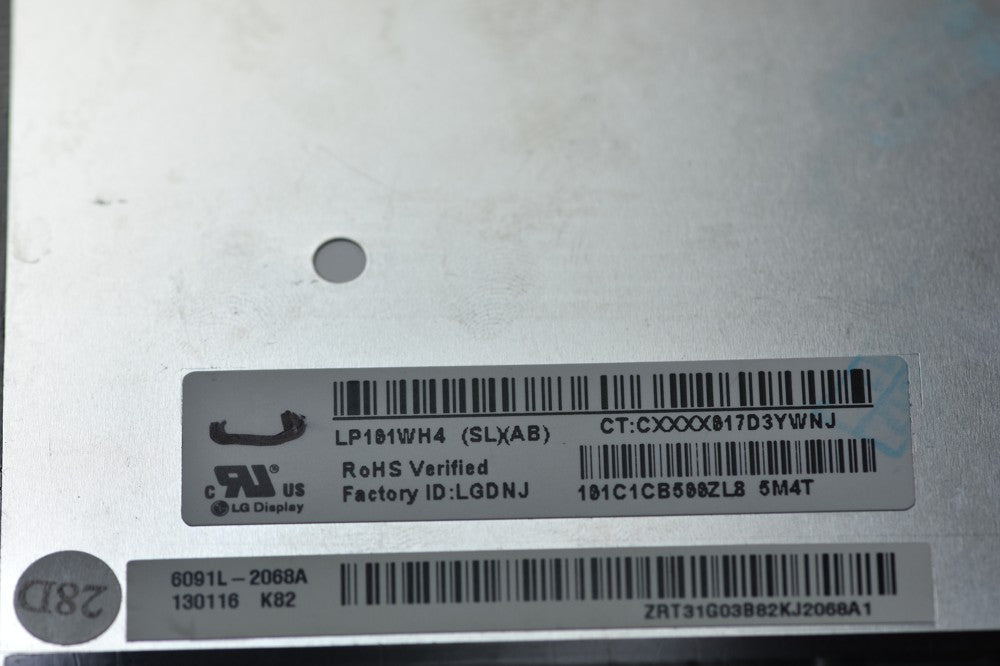 Original LG LP101WH4-SLAB Screen 10.1" 1366×768 LP101WH4-SLAB Display