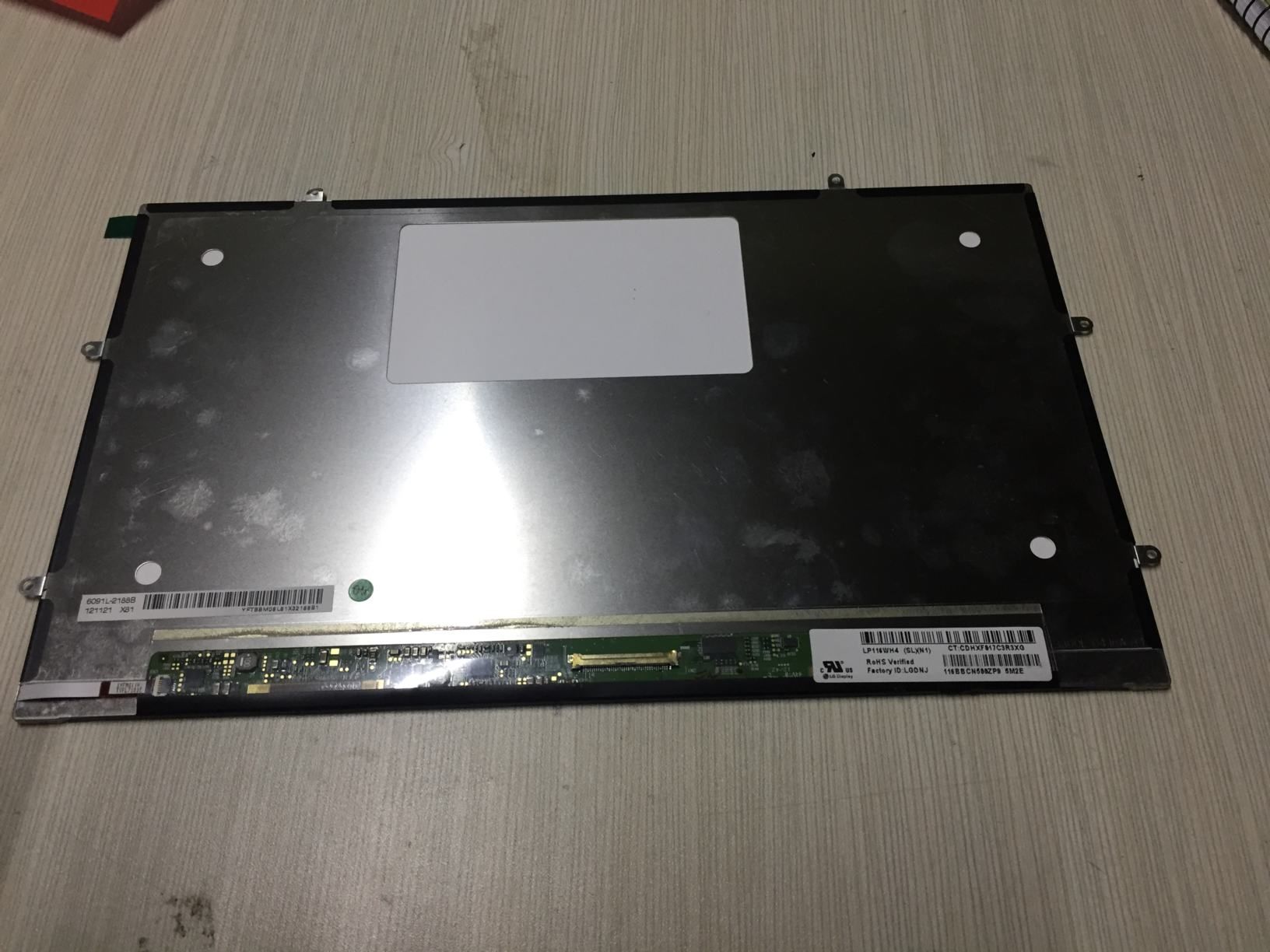 Original LP116WH4-SLN1 LG Screen 11.6" 1366×768 LP116WH4-SLN1 Display