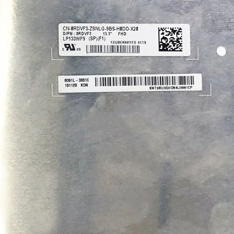 Original LP133WF9-SPF1 LG Screen 13.3" 1920*1080 LP133WF9-SPF1 Display