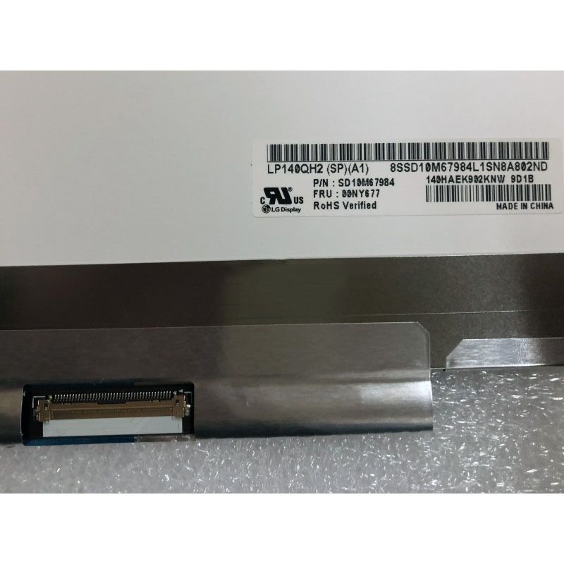 Original LP140QH2-SPA1 LG Screen 14" 2560*1440 LP140QH2-SPA1 Display