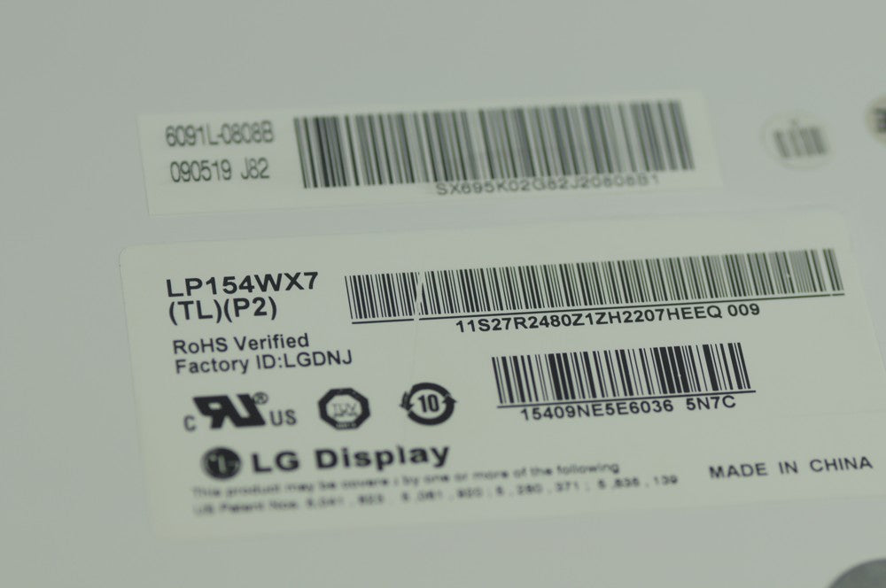 Original LG LP154WX7-TLP2 Screen 15.4" 1280×800 LP154WX7-TLP2 Display