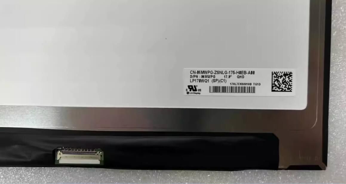 Original LP170WQ1-SPC1 LG Screen 17.0" 2560*1600 LP170WQ1-SPC1 Display