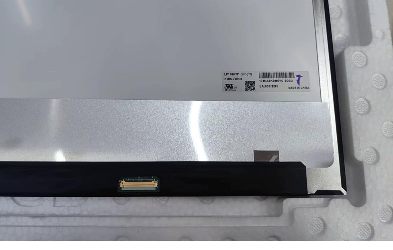 Original LP170WQ1-SPF2 LG Screen 17.0" 2560*1600 LP170WQ1-SPF2 Display