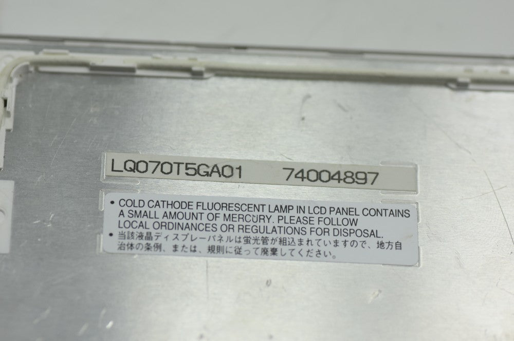 Original LQ070T5GA01 SHAPP Screen 7.0" 480×234 LQ070T5GA01 Display