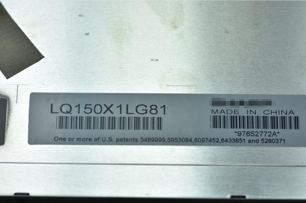 Original LQ150X1LG81 SHARP 15.0" 1024×768 LQ150X1LG81 Display