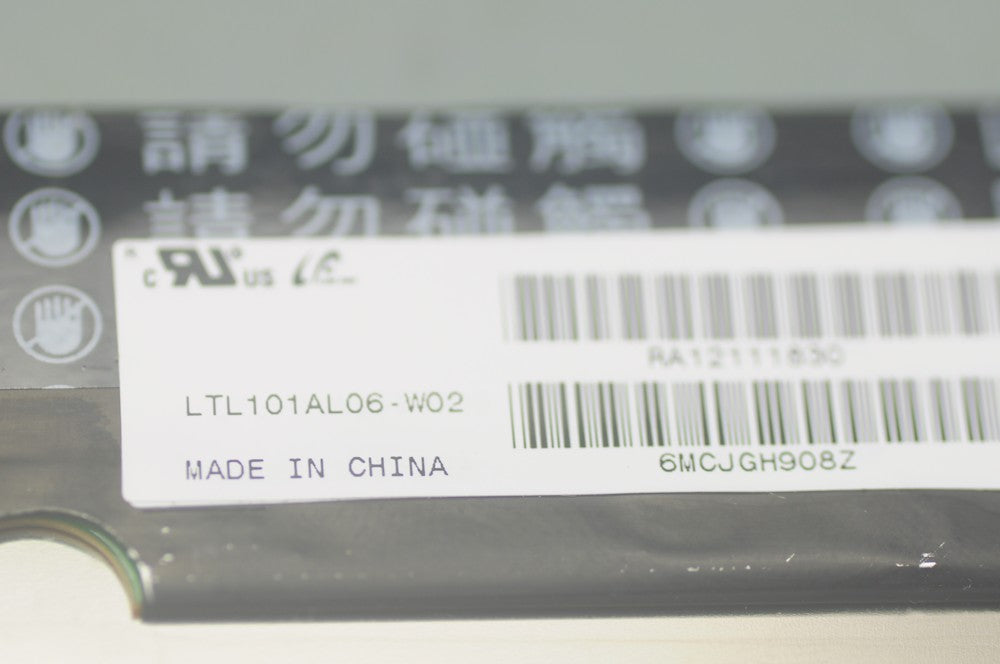 Original LTL101AL06-W02 SAMSUNG 10.1"1280×800 LTL101AL06-W02 Display