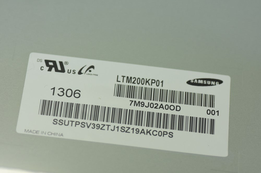 Original LTM200KP01 SAMSUNG Screen 20.0" 1600*900 LTM200KP01 Display