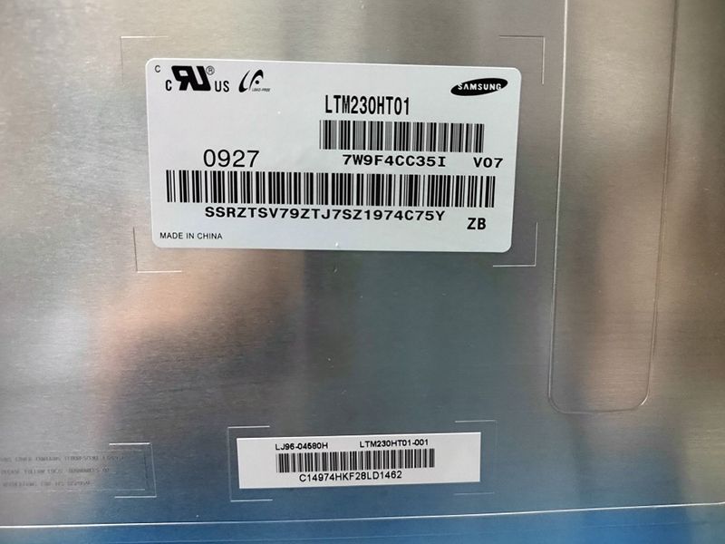 Original LTM230HT01 SAMSUNG 23.0"1920×1080 LTM230HT01 Display