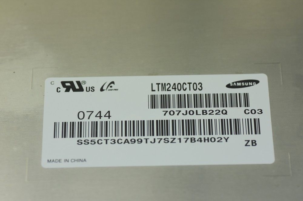 Original LTM240CT03 SAMSUNG Screen 24.0" 1920*1200 LTM240CT03 Display