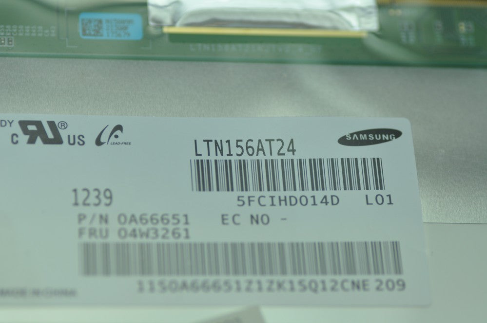 Original LTN156AT24-L01 SAMSUNG 15.6" 1366×768 LTN156AT24-L01 Display