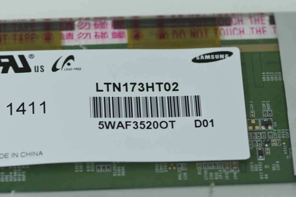 Original LTN173HT02-D01 Samsung Screen 17.3" 1920X1080 LTN173HT02-C/D Display