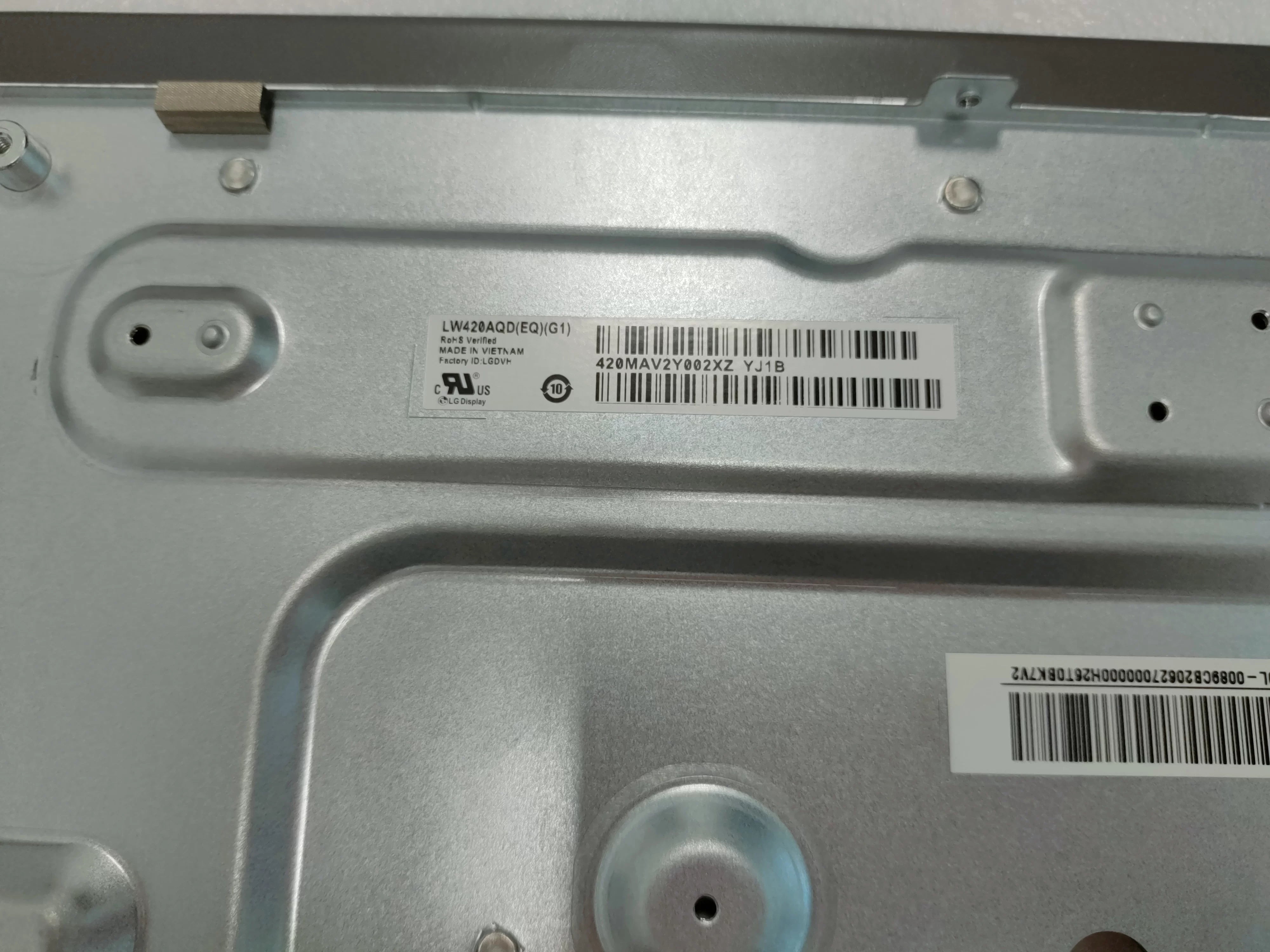 Original LG LW420AQD-EQG1 Screen 42" 3840*2160 LW420AQD-EQG1 Display