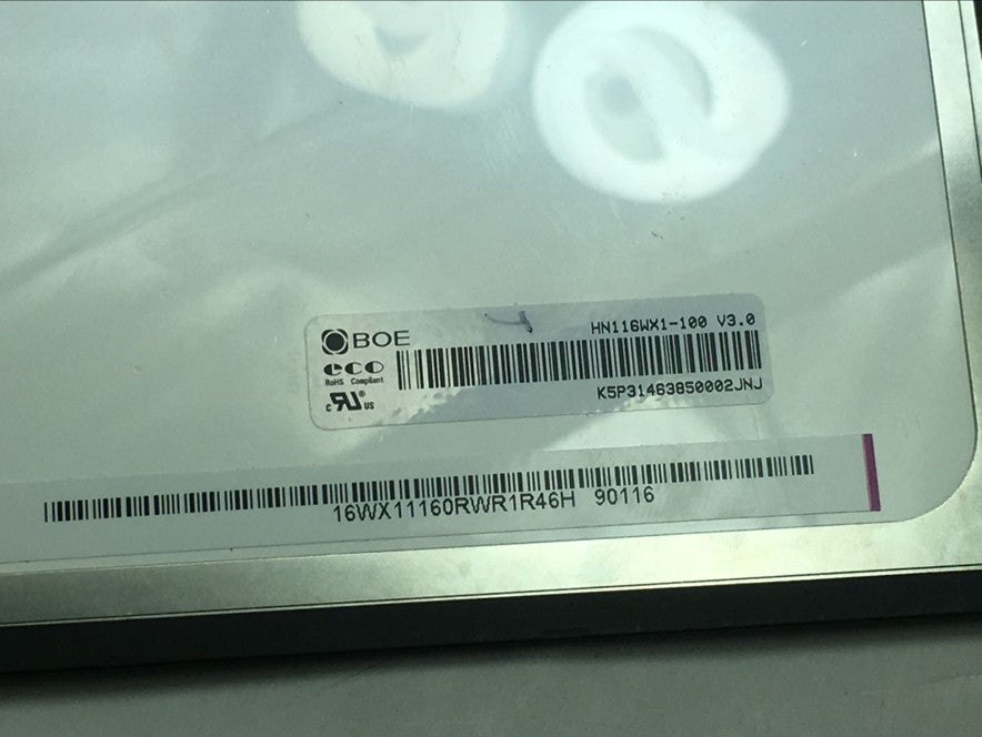 Original HN116WX1-100 BOE Screen 11.6" 1366x768 HN116WX1-100 Display