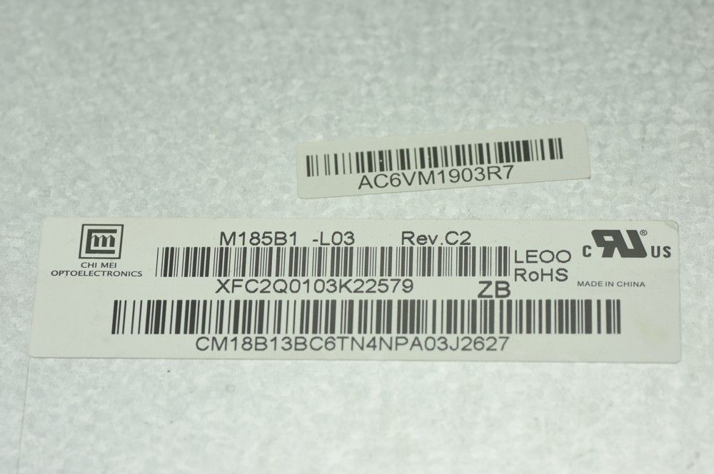 Original M185B1-L03 CMO Screen 18.5" 1366*768 M185B1-L03 Display