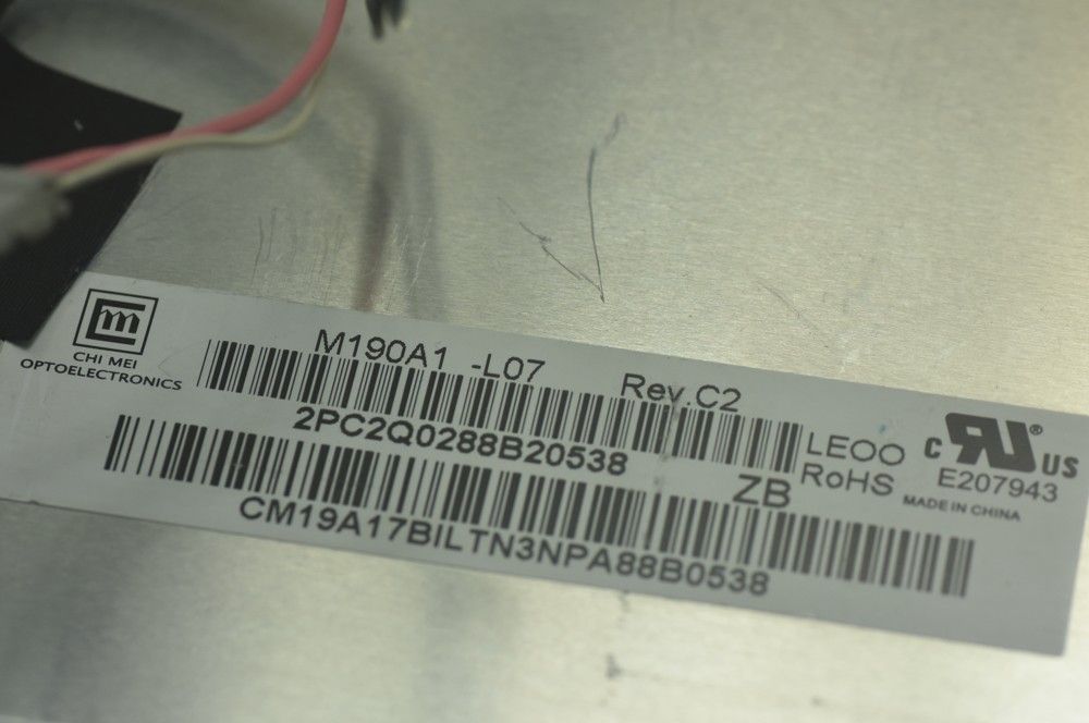 Original M190A1-L07 CMO Screen 19.0" 1440*900 M190A1-L07 Display