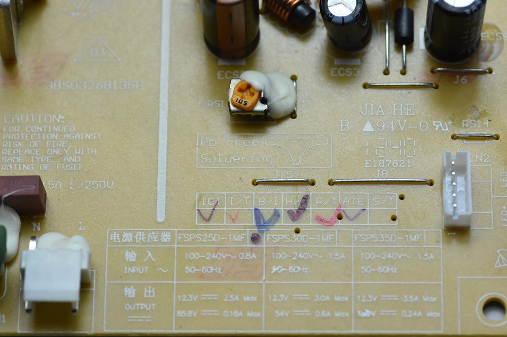 Original MPS35D-1MF Changhong Power Board
