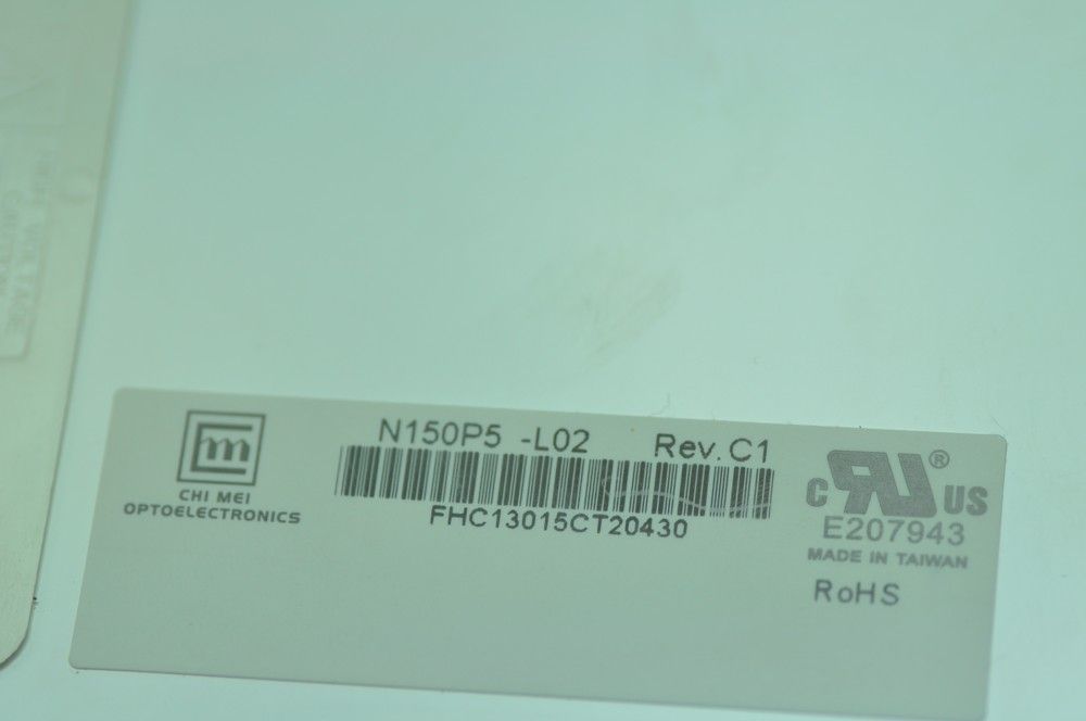 Original N150P5-L02 Innolux Screen 15" 1400×1050 N150P5-L02 Display