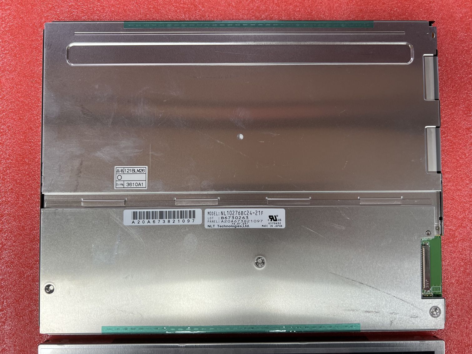 Original NL10276BC24-21F NEC Screen 12.1" 1024*768 NL10276BC24-21F Display