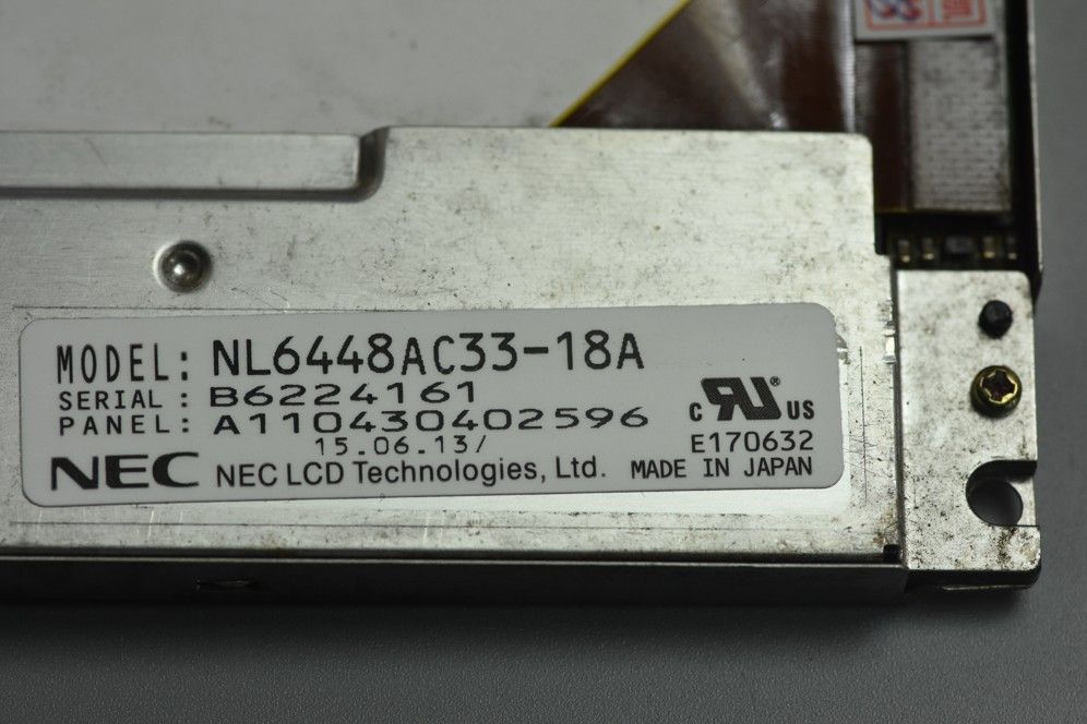 Original NL6448AC33-18A NEC Screen 10.4" 640×480 NL6448AC33-18A Display