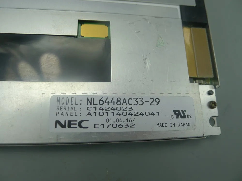Original NL6448AC33-29 NEC Screen 10.4" 640x480 NL6448AC33-29 Display