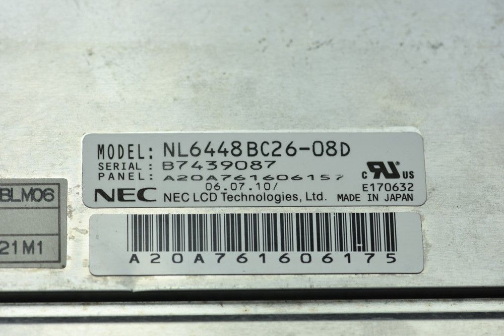 Original NL6448BC26-08D NEC Screen 8.4"640×480 NL6448BC26-08D Display