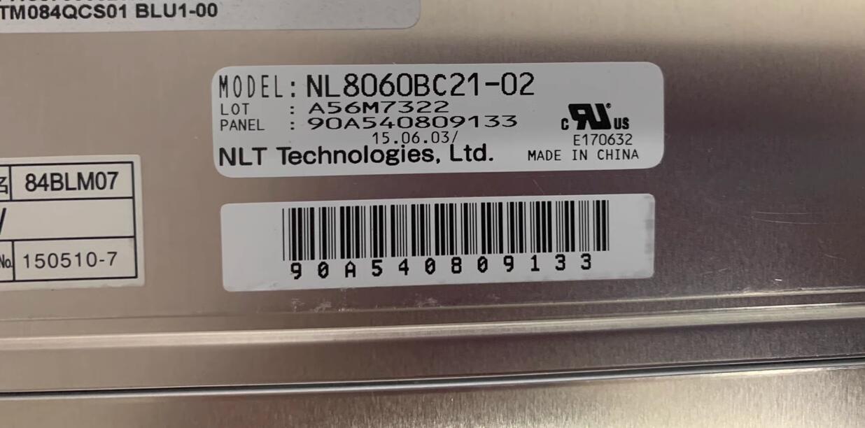 NL8060BC21-02 NEC 8.4" TFT LCD Panel Display NL8060BC21-02 LCD Screen Display