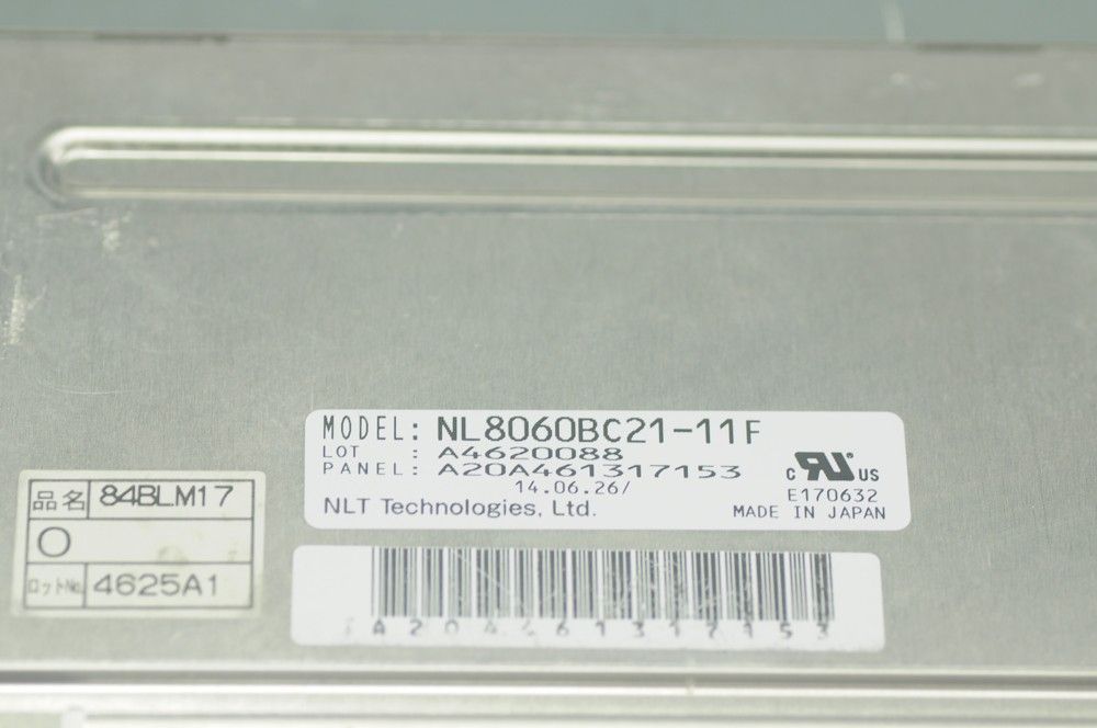 Original NL8060BC21-11F NEC Screen 8.4" 800*600 NL8060BC21-11F Display