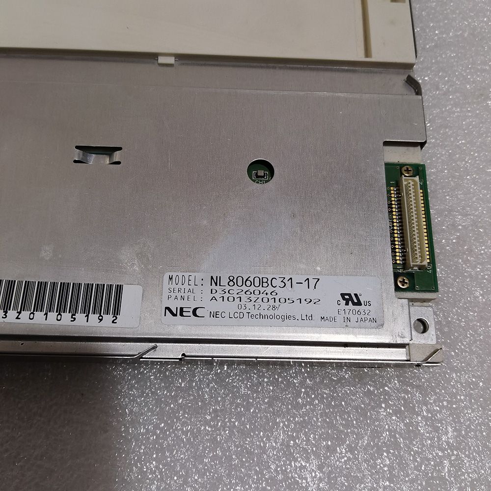 12.1" NL8060BC31-17 NL8060BC31-17D LCD Display Panel 800*600 CCFL