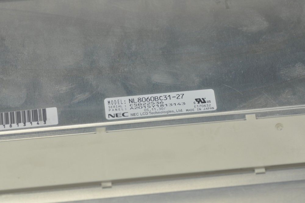 Original NL8060BC31-27 NEC Screen 12*1" NL8060BC31-27 Display
