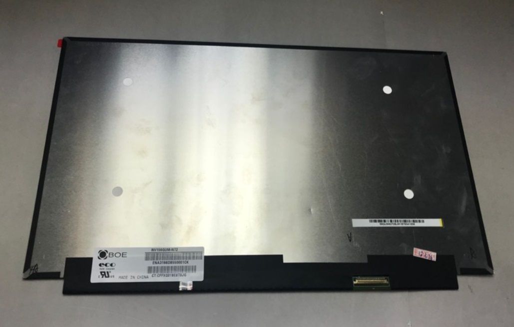 Original NV156QUM-N72 BOE Screen 15.6" 3840×2160 NV156QUM-N72 Display