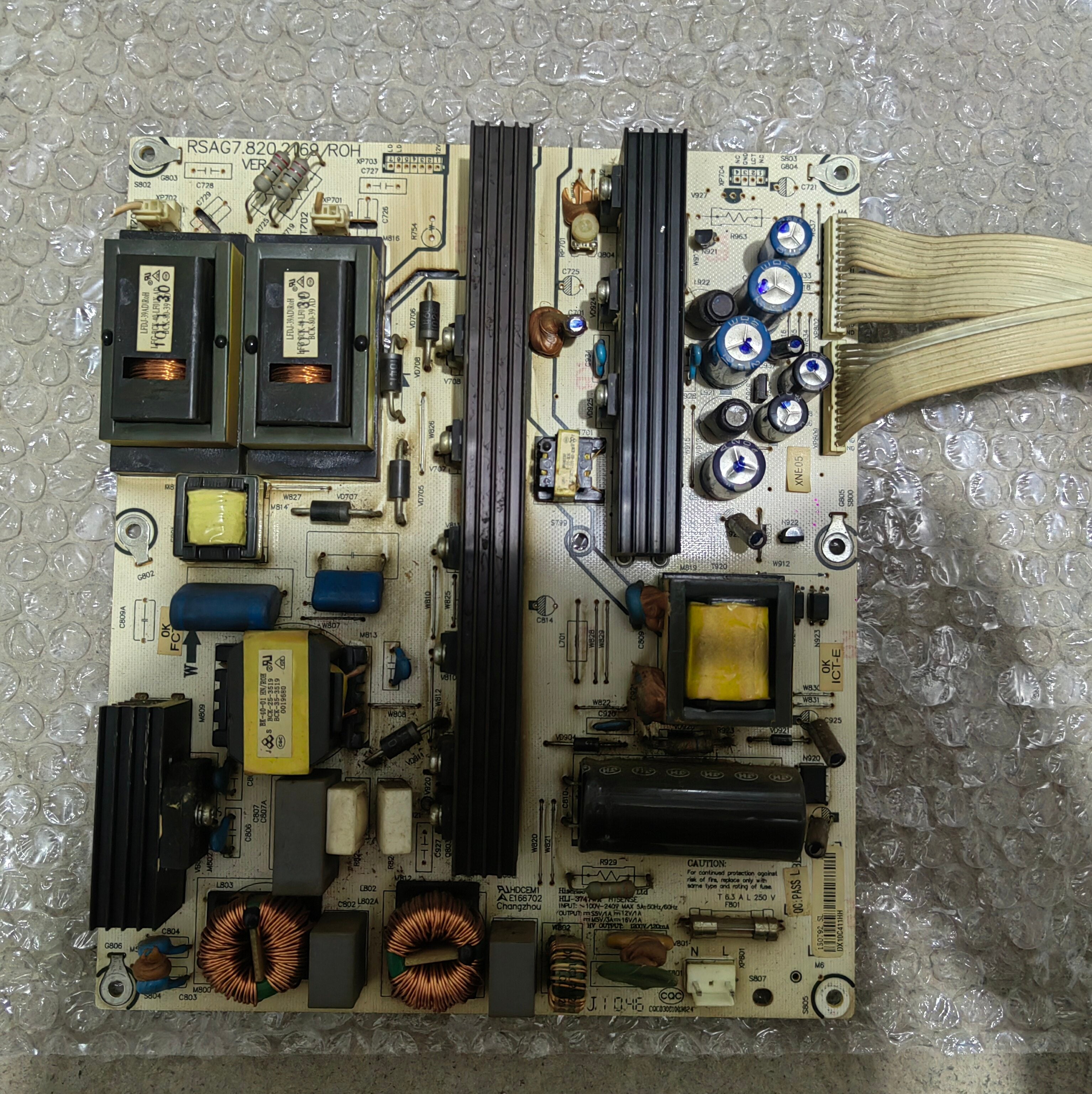 Original RSAG7.820.2169/ROH Hisense Power Board