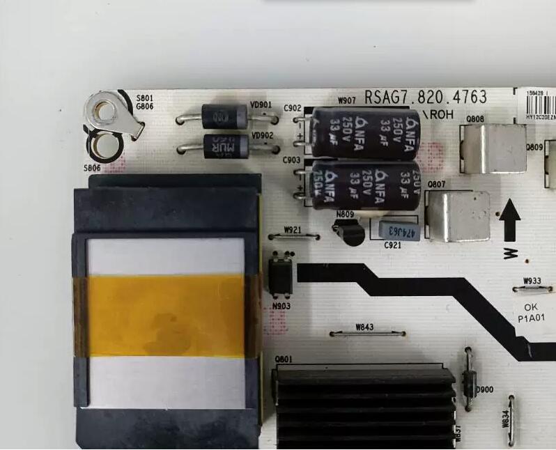 Original RSAG7.820.4763/ROH Hisense HLE-4046WH Power Board
