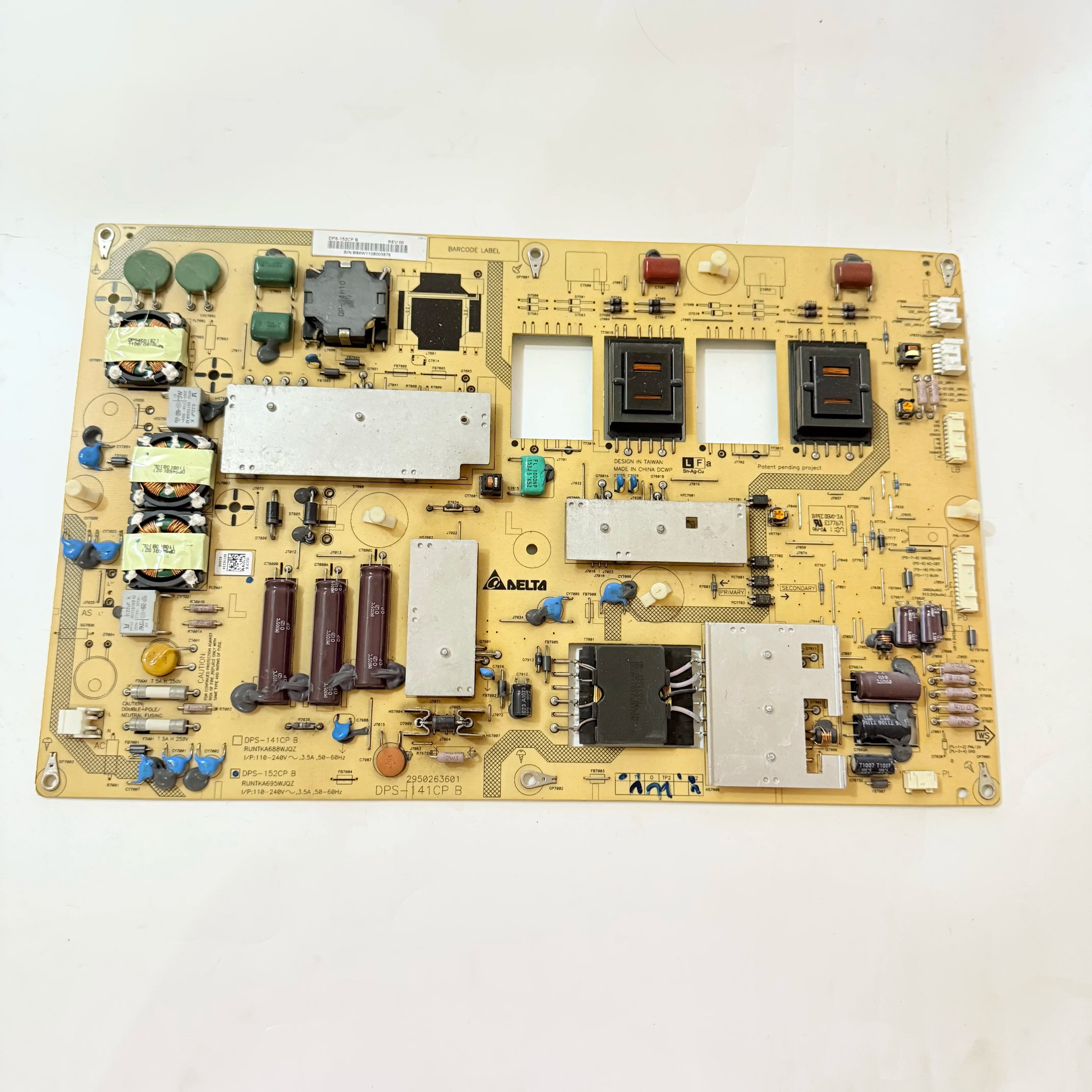 Original RUNTKA695WJQZ Sharp DPS-152CP B Power Board