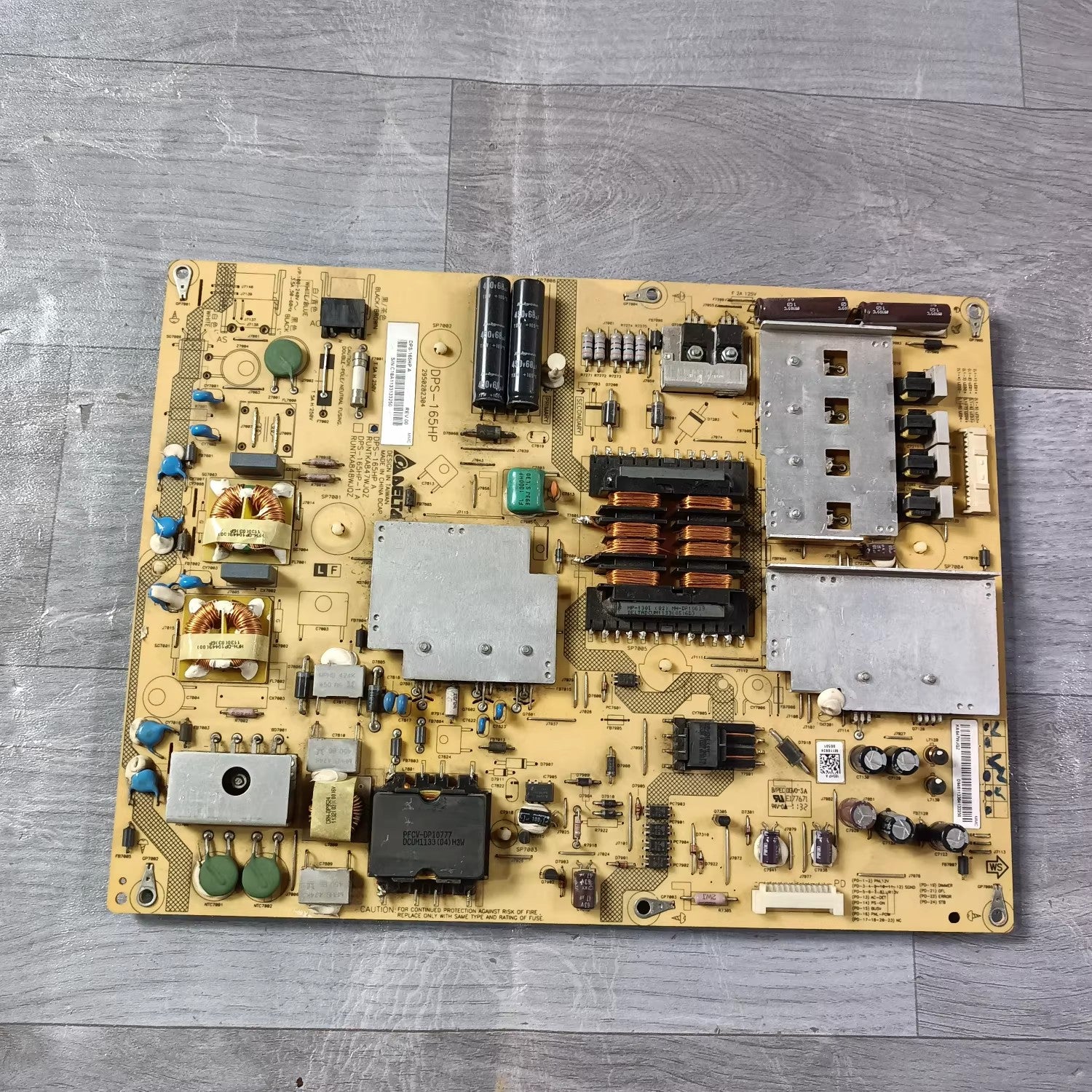 Original RUNTKA847WJQZ Sharp DPS-165HP A Power Board