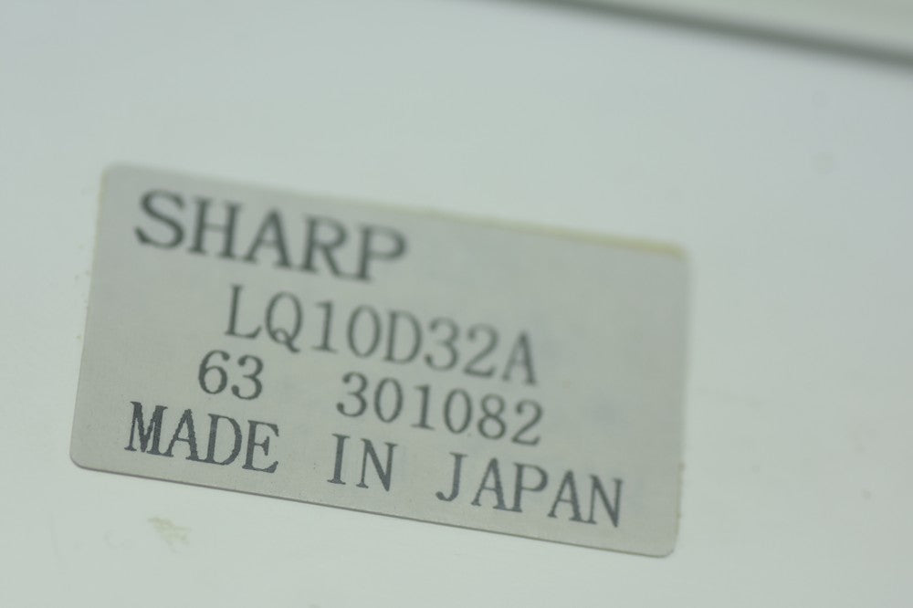 Original LQ10D32A SHARP 10.4" 640×480 LQ10D32A Display