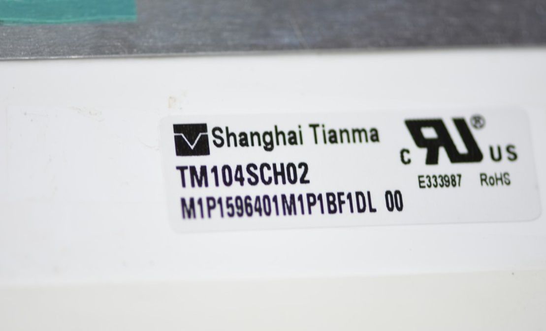 Original TM104SCH02 TIANMA Screen 10.4" 800*600 TM104SCH02 Display