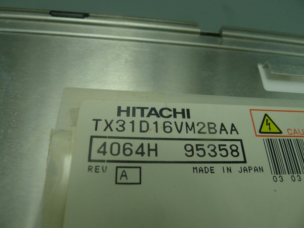 Original TX31D16VM2BAA HITACHI Screen 12.2"1024×310 TX31D16VM2BAA Display