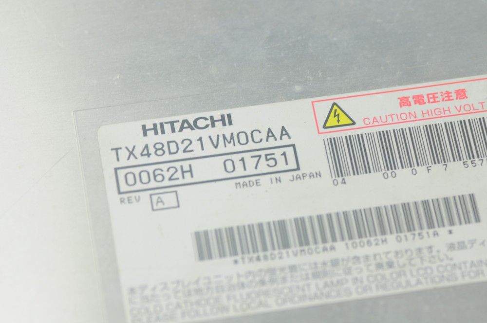 Original TX48D21VM0CAA HITACHI Screen 19.0" 1680×1050 TX48D21VM0CAA Display
